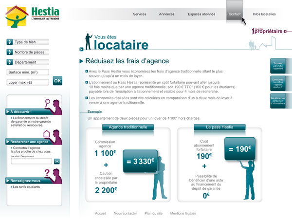 Site Hestia - Ondi